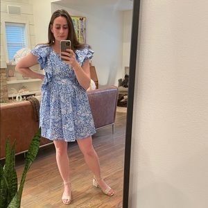 Blue & White Zara Dress
